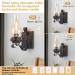 Andrina Retro Verdigris Bronze Kerosene Lamp Shape Sconce
