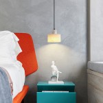 Zore Modern Alabaster Shade White Classic Pendant Light