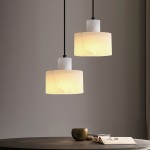 Zore Modern Alabaster Shade White Classic Pendant Light