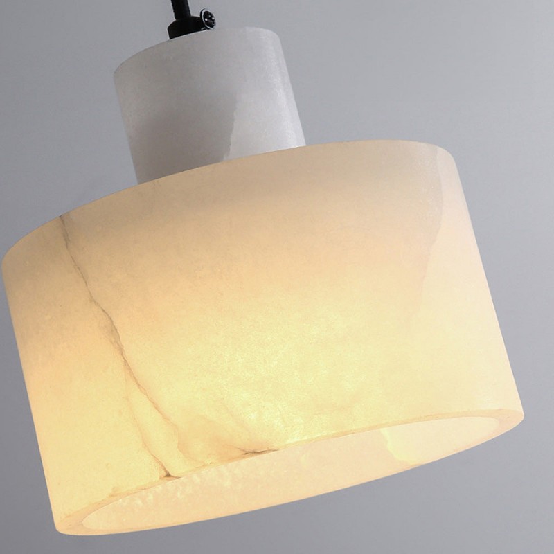 Zore Modern Alabaster Shade White Classic Pendant Light