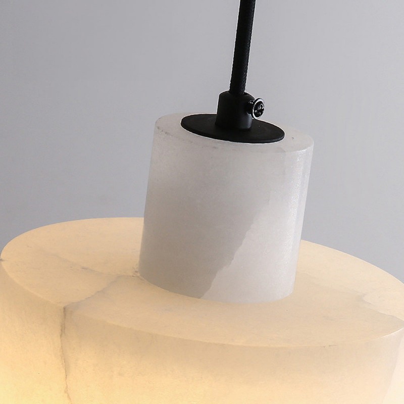 Zore Modern Alabaster Shade White Classic Pendant Light