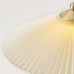 Isha Pleated Shade Table Lamp