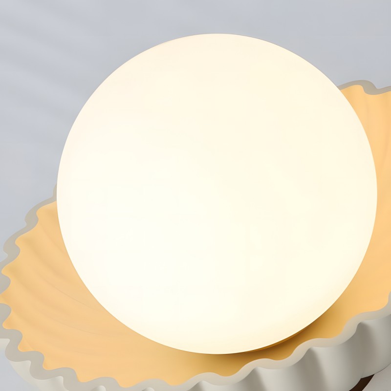 Brynley Cream Style Metal Flower Ceiling Light