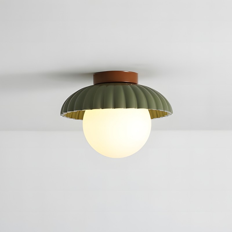 Brynley Cream Style Metal Flower Ceiling Light
