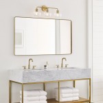 Ericka Farmhouse 3 Light Glass Globe Vanity Light