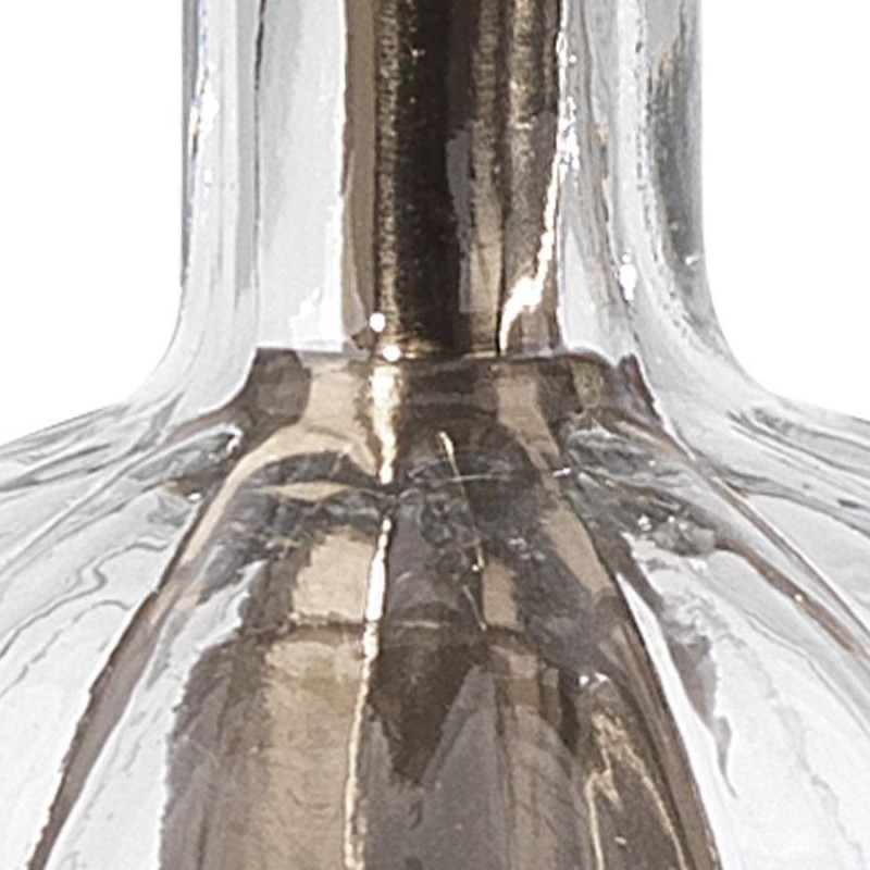 Billie Modern Ribbed Glass Carafe Pendant Light