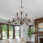 Bronte Industrial Metal 3 Lights Dome Glass Chandelier