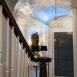 Zeldan Modern French Antique Bronze Dome Crystal Chandelier