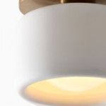 Aura Modern Porcelain Sconce