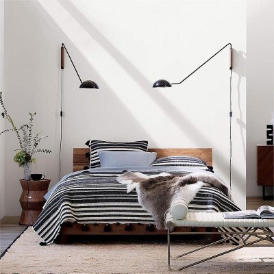 Praika Minimalist Swing Dome Wall Light
