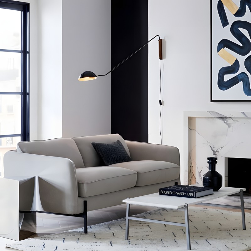 Praika Minimalist Swing Dome Wall Light