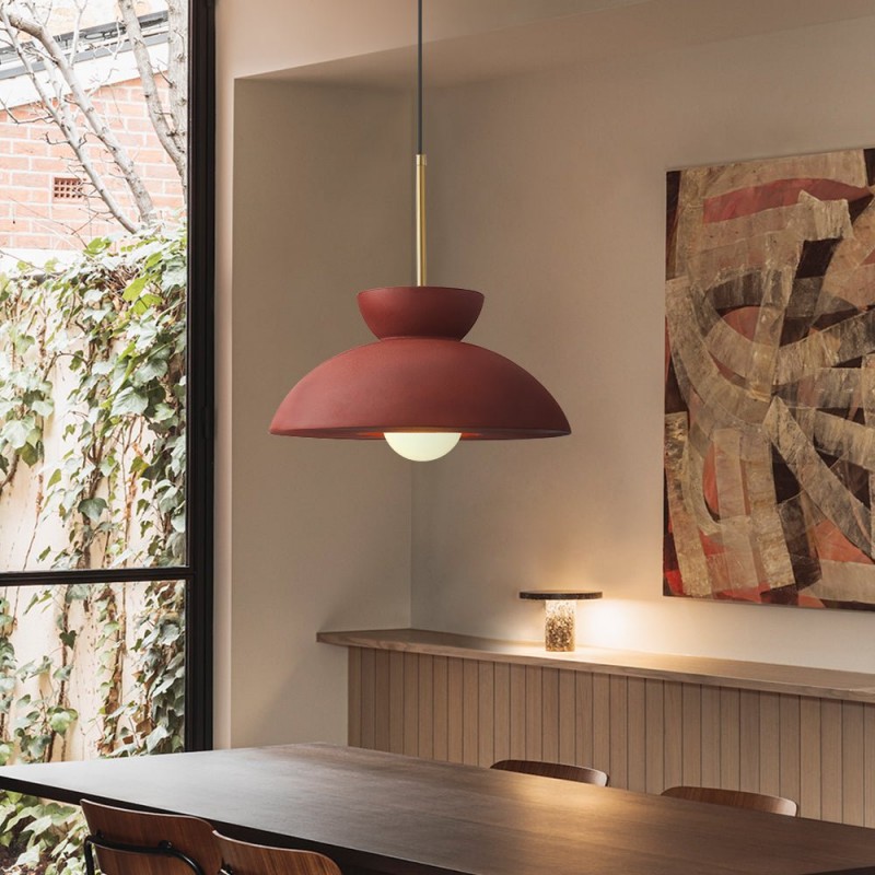 Iyla Scandinavian Minimalist Resin Pendant Light