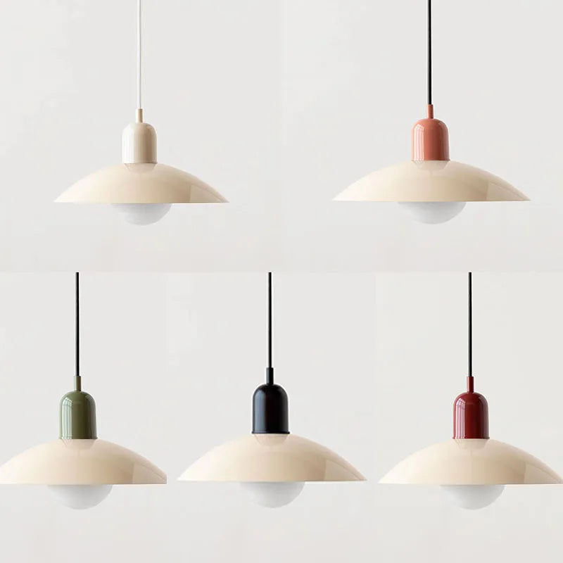 Harper Mid Century Multi Color Macaron Pendant Light