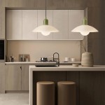 Harper Mid Century Multi Color Macaron Pendant Light