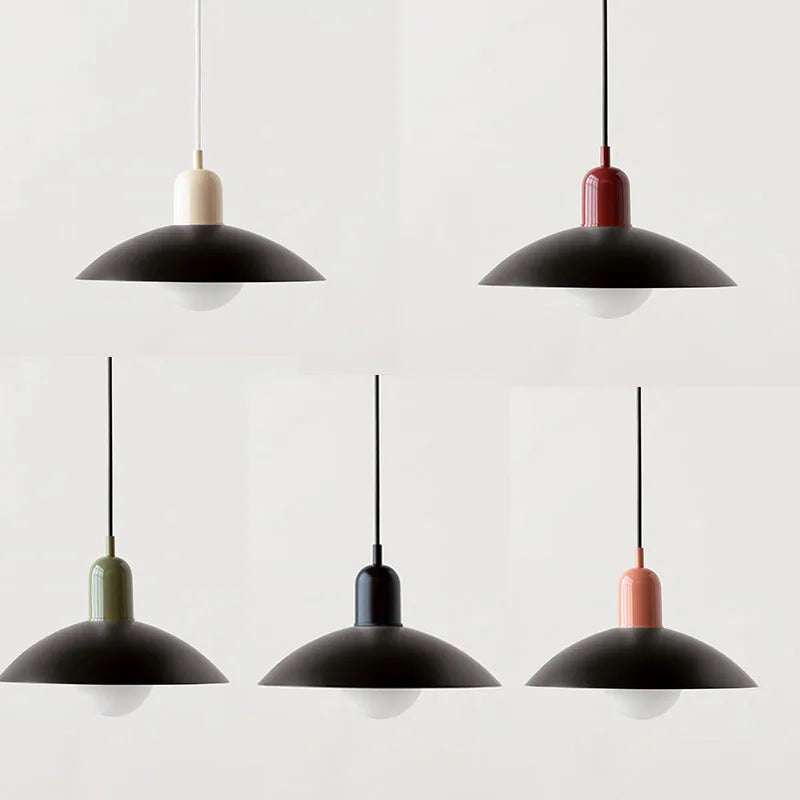 Harper Mid Century Multi Color Macaron Pendant Light