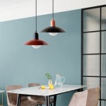 Harper Mid Century Multi Color Macaron Pendant Light