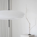 Korbin Acrylic White Flying Saucer Pendant Light
