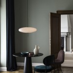Korbin Acrylic White Flying Saucer Pendant Light