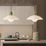 Harper Mid Century Multi Color Macaron Pendant Light