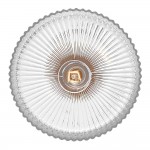 Hesper Farmhouse Ribbed Glass Pendant Light
