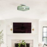 Remy Vintage Water Ripple Ceiling Lamp