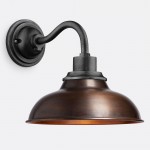 Creed Industrial Dome Metal Sconce