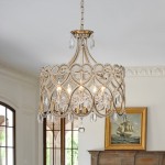 Neve Luxury French Antique Crystal Drum Chandelier