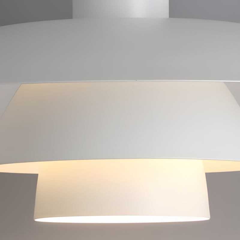 Emery Nordic Three Tier Metal Disc Pendant Light