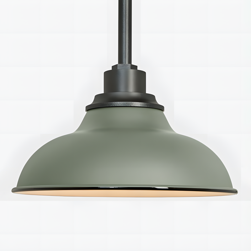 Creed Industrial Dome Metal Pendant Light