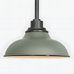 Creed Industrial Dome Metal Pendant Light
