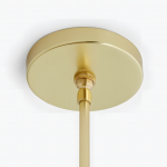 Frey Mid Century Metal Dome Pendant Light