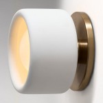Aura Modern Porcelain Sconce