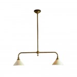 Foxx Retro Metal Conical Ceramic Pendant Light