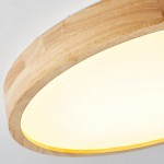 Blayze Rustic LED Wooden Geometric Ceiling Light