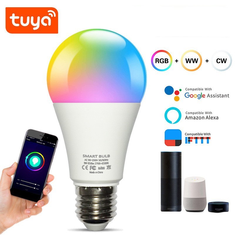 Siri Voice Control 9W RGB Smart Light Bulb