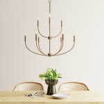 Hendricks Wabi-Sabi Travertine Circular LED Pendant Light