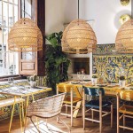 Clioan Bohemian Woven Rattan Pendant Light