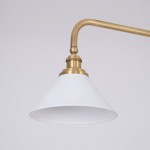 Foxx Retro Metal Conical Ceramic Pendant Light