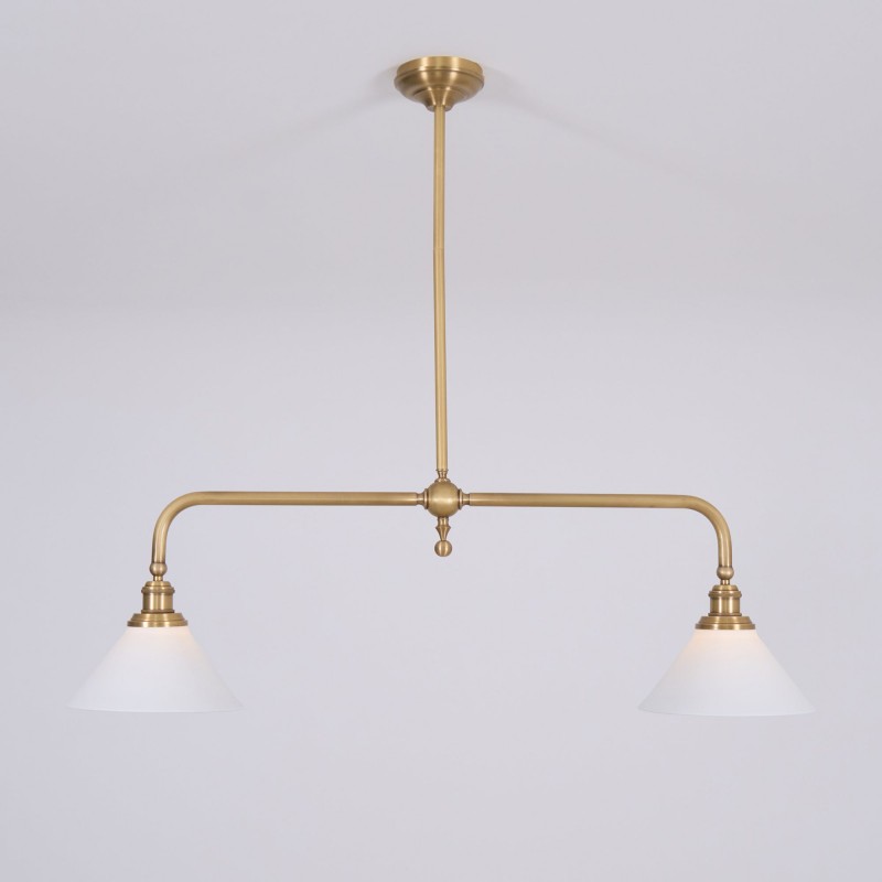 Foxx Retro Metal Conical Ceramic Pendant Light