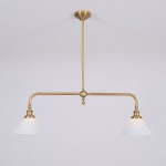Foxx Retro Metal Conical Ceramic Pendant Light