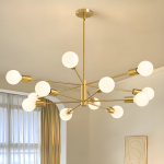 Drayven Modern Tiered Sputnik Metal Chandelier