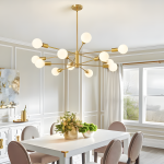 Drayven Modern Tiered Sputnik Metal Chandelier