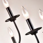 Caelestis Farmhouse 9 Light Metal Chandelier