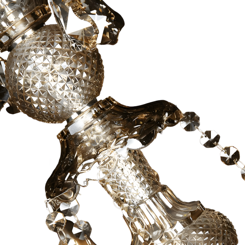 Teya Luxurious 6-Light Crystal Chandelier