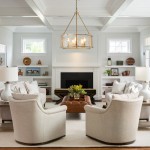 Coriander Farmhouse Water Ripple Glass Drum Chandelier