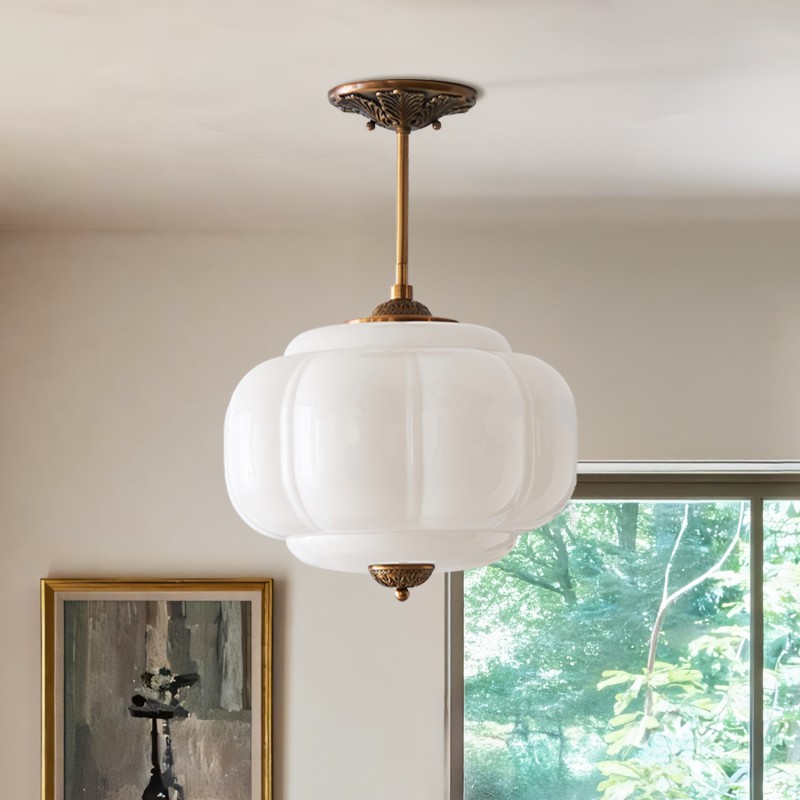 Ozita Retro Semi-Flush Mount Eloise Pendant Light