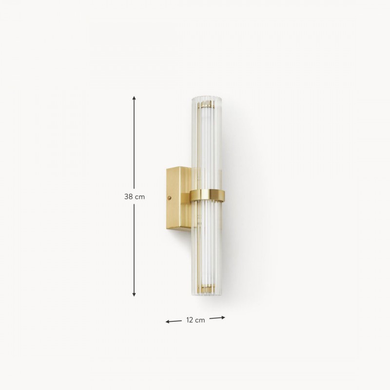 Saelin Modern LED Tube Acrylic Wall Sconce