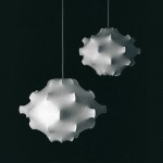 Joaquin Creative White Cocoon Pendant Light
