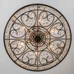 Audenor Retro Crystal Drum Chandelier
