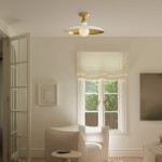 Dulcinea Farmhouse Metal Flush Mount Ceiling Light